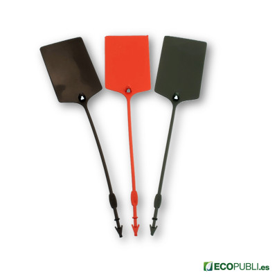 Brida con etiqueta tipo Flecha