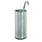 1 Ud Paragüero Acero Inoxidable Redondo Metalico Plateado