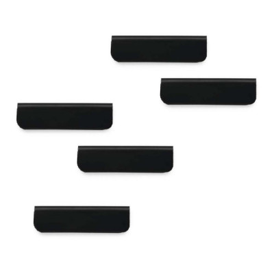 5 Uds Pinza Magnética Auto adhesiva DURAFIX Clip 60mm Negro