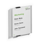 1 Ud Identificador Puertas INFO SIGN 149x210.5mm Plateado