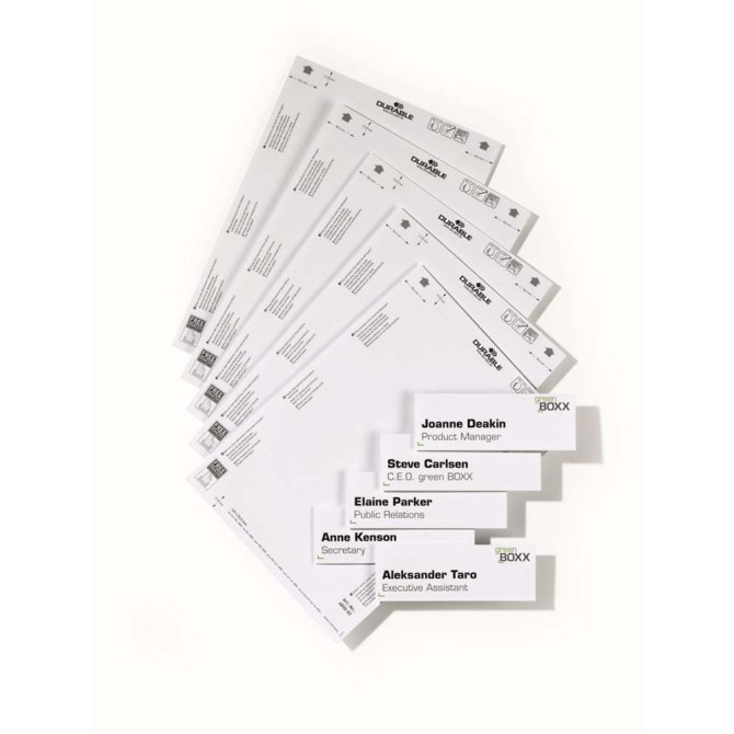 50 Uds Etiquetas 149x52.5mm Blancas