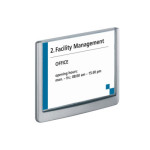1 Ud Identificador Puertas CLICK SIGN 149x105.5mm Grafito