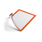 5 Uds Marco Informativo DURAFRAME MAGNETIC A4 Naranja