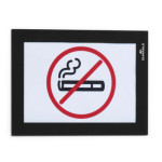 2 Uds Marco Informativo DURAFRAME A6 Negro