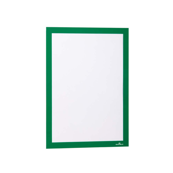 2 Uds Marco Informativo DURAFRAME A4 Verde