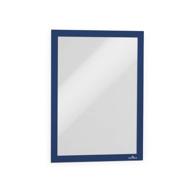 2 Uds Marco Informativo DURAFRAME A4 Azul Oscuro
