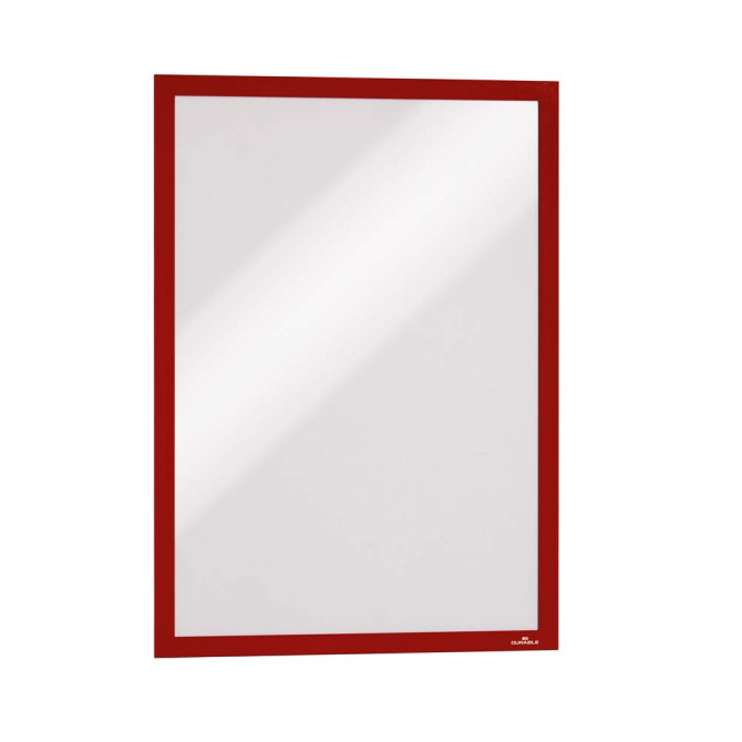 2 Uds Marco Informativo DURAFRAME A3 Rojo