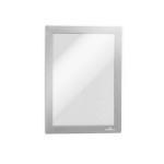 10 Uds Marco Informativo DURAFRAME A5 Plateado