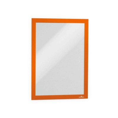 10 Uds Marco Informativo DURAFRAME A4 Naranja