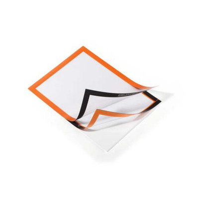 10 Uds Marco Informativo DURAFRAME A4 Naranja