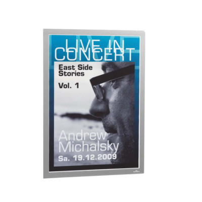 6 Uds Marco Informativo DURAFRAME A3 Plateado