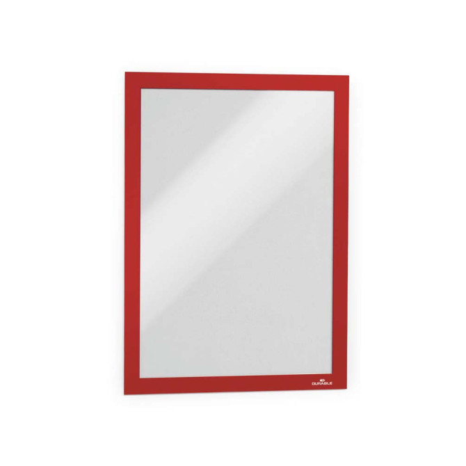1 Ud Marco Informativo DURAFRAME A4 Rojo