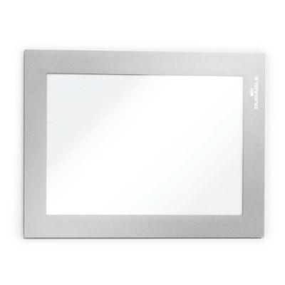 5 Uds Marco Informativo DURAFRAME MAGNETIC A6 Plateado