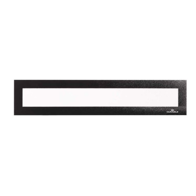 5 Uds Marco Informativo DURAFRAME MAGNETIC Top A3 Negro