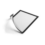 1 Ud Marco Informativo DURAFRAME MAGNETIC A4 Negro