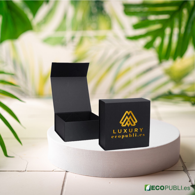 50 Uds Caja Cierre Magnético ECOBOX 10X10X7cm