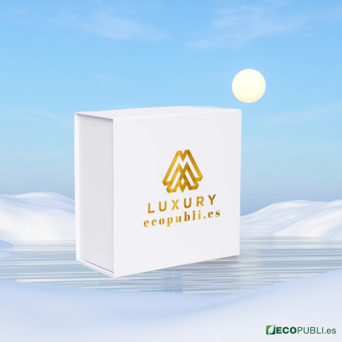 50 Uds Caja Cierre Magnético ECOBOX 22X22x5cm