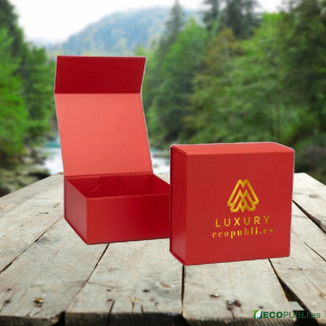 50 Uds Caja Cierre Magnético ECOBOX 25X25X9cm