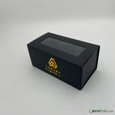 50 Uds Caja Cierre Magnético VISTABOX Impresión Stamping