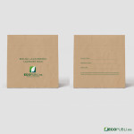 Bolsas de lavandería barata en papel kraft personalizada