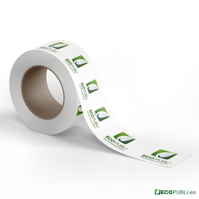 Rollos de precinto personalizado en tirada corta