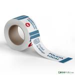 Cintas de señalización personalizada en uso en evento deportivo