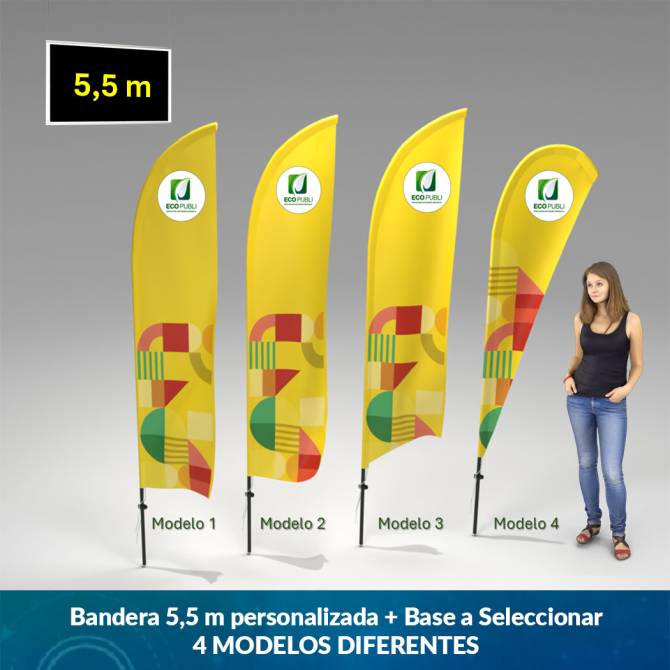 Bandera Premium 550cm Ecopubli