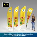 Bandera Premium 550cm Ecopubli