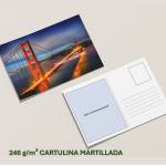 Tarjeta Postal A6 246 g/m² Cartulina Martillada