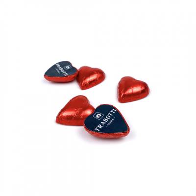 Corazón de chocolate con logo 7gr