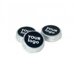 Personalizacion de chocolatinas en papel plateado