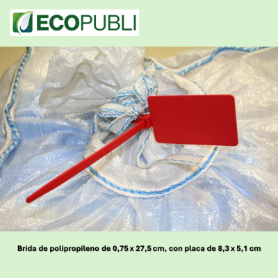 Brida Cierre de Seguridad con Etiqueta