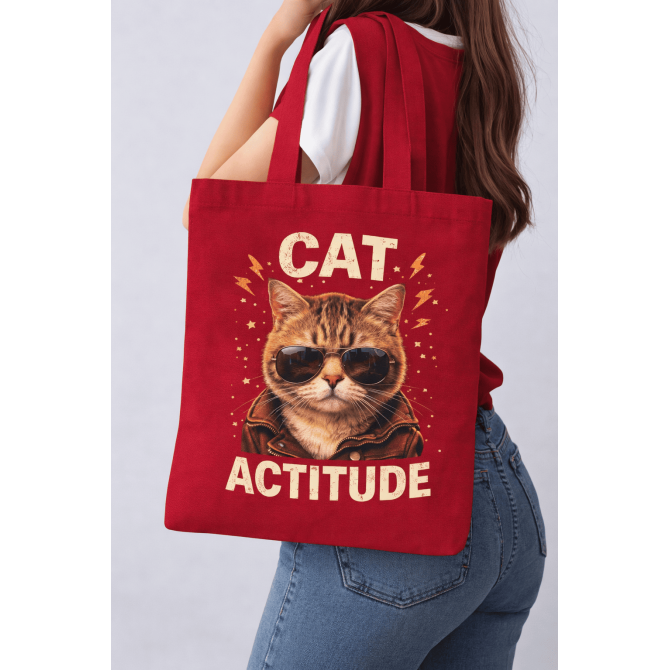 Bolsas Totebag rojas Personalizadas a todo color