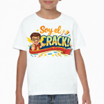 camisetas blancas personalizadas para niños