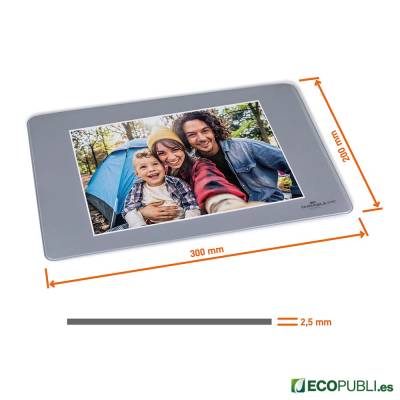 Alfombrilla Ratón PLUS Extrafina Rectangular