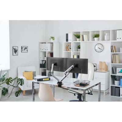 Soporte de Monitor SELECT PLUS para 2 Monitores