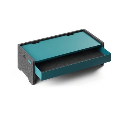 Cajón para Soporte de Monitor EFFECT Color Verde