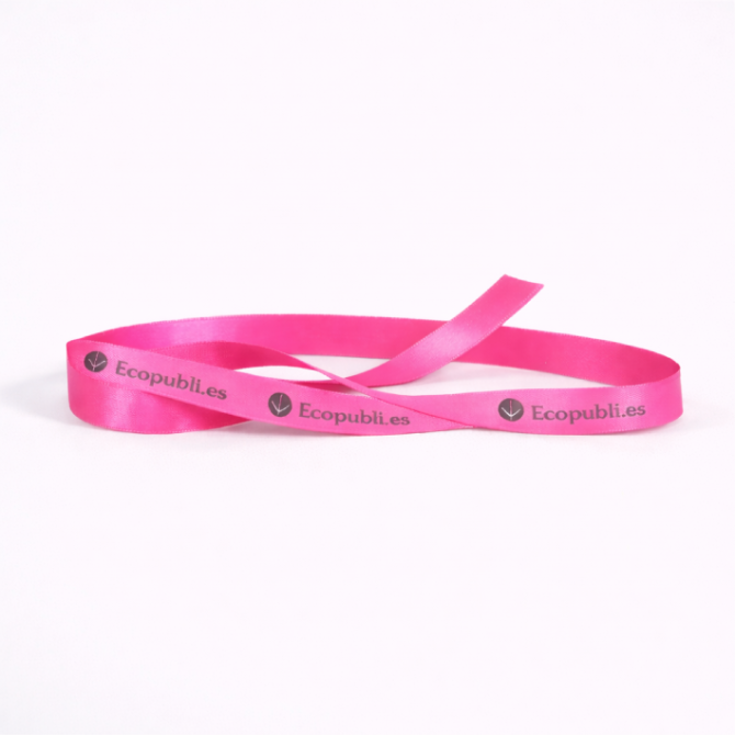 Cinta Regalo Personalizada Rosa Pasión 1000m Ancho 16 mm