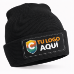 gorro personalizado negro