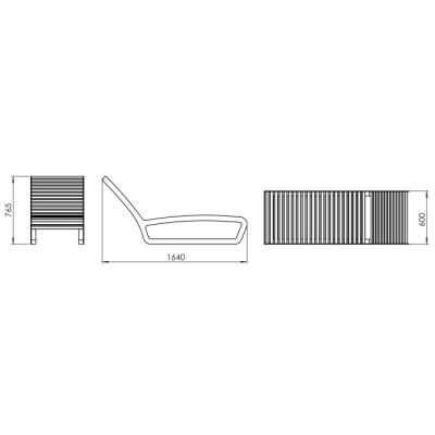 Tumbona PSMLTR02000