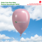 Globo Publicitario Rosa Baby