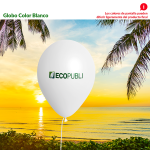 Globo Publicitario Blanco