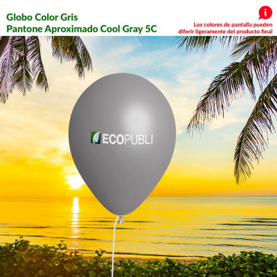 Globo Publicitario Gris