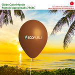 Globo Publicitario Marrón