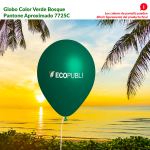 Globo Publicitario Verde Bosque