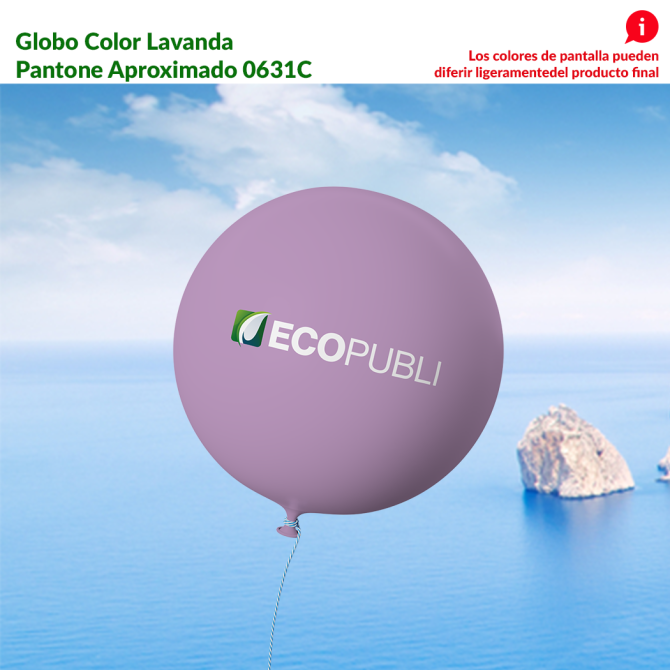 Globo Publicitario Lavanda