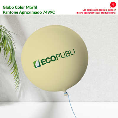 Globo Publicitario Marfil