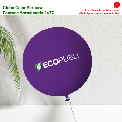 Globo Publicitario Púrpura