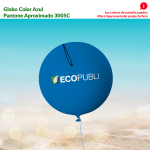 Globo Publicitario Azul