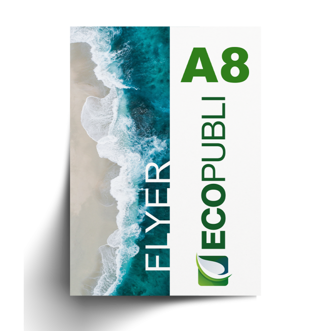 Flyers A8 personalizados | Imprime flyers baratos online